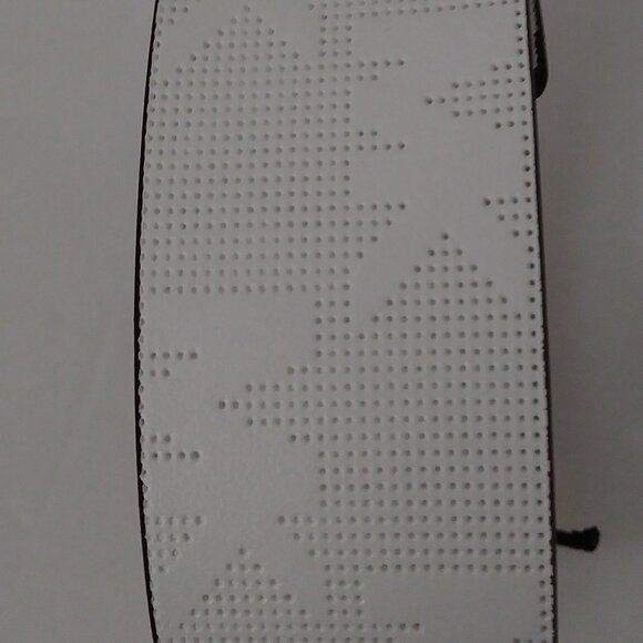 Michael Kors White Monogram XL Belt main image 8